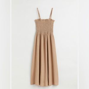 Tan Midi Dress